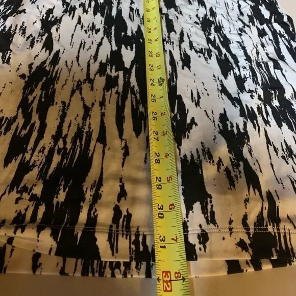 Ann Taylor black &white halter dress - Picture 6 of 8